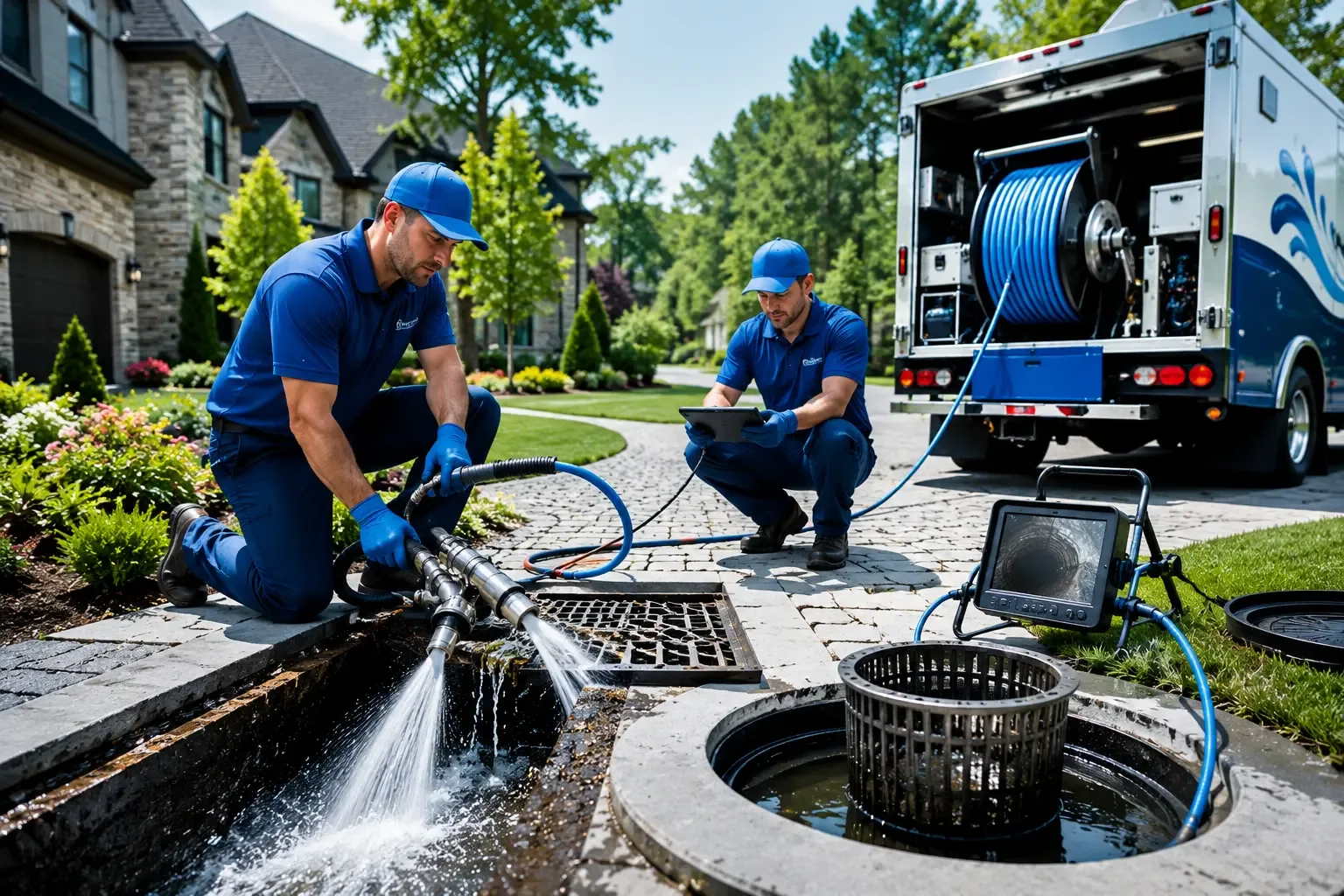 Local outdoor drain cleaning professionals in Bloomfield, CT